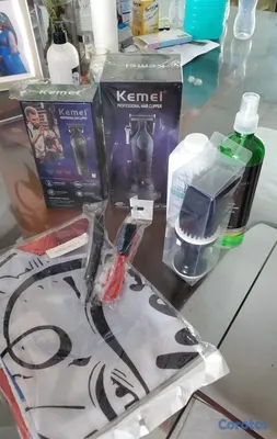 salud y belleza - Combo Kemei 9 Piezas Profesional para Barbería & Cuidado Personal  2