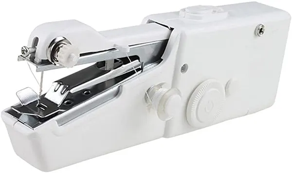 electrodomesticos - Minimáquina de coser de mano, práctica puntada, portátil, inalámbrica maquina  5