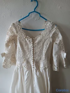 Vestido de novia.