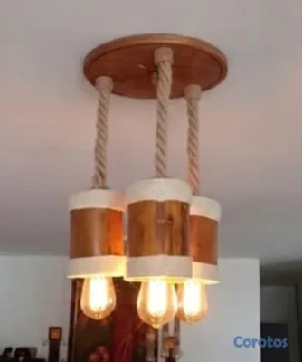 decoración y accesorios - Lámparas de galerias, terrazas, comedor y cada espacio.  4