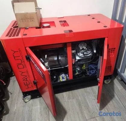 plantas e inversores - Planta eléctrica 18KW semi silenciosa cerrada con transfer automático 110 220V 2