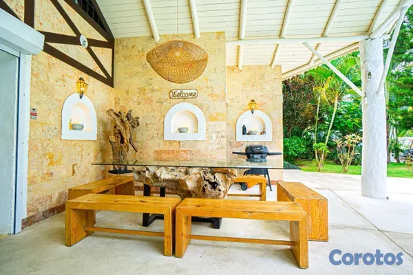 casas vacacionales y villas - Espectacular Villa Tropical de Lujo a 200m de Playa Las Ballenas | Las Terrenas 6