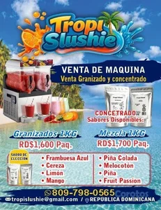 ¡OPORTUNIDAD DE NEGOCIO!  Máquinas Slushi  para Ju