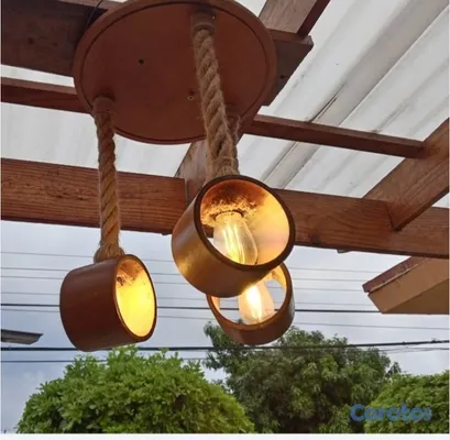 decoración y accesorios - Lámparas para sus espacios, terrazas, sala, cocina, galerias, gazebos, pergolas  6