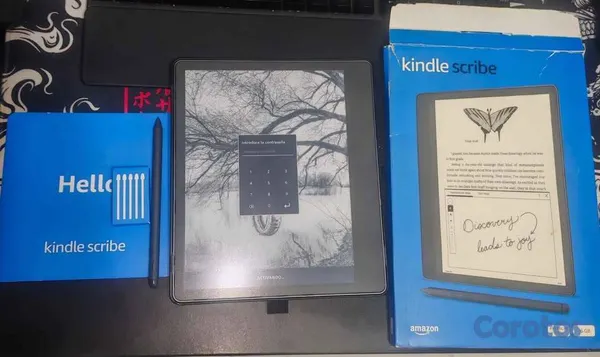 celulares y tabletas - 📚 Amazon Kindle Scribe 16 GB – Como Nuevo 2