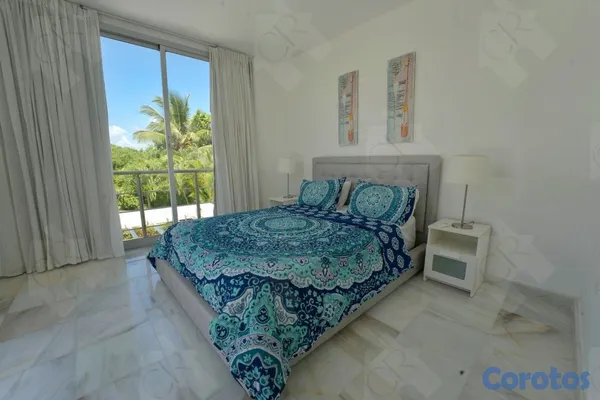 casas - Villa amueblada individual en Playa Nueva Romana a 6