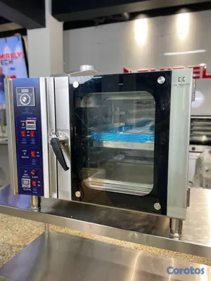 equipos profesionales - Horno conveccional conveccion de 5 bandejas a gas  3