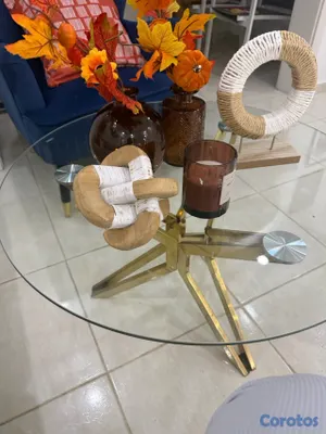 decoración y accesorios - Mesa de centro de cristal  2