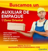 empleos disponibles - Auxiliar de empaque