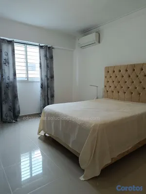 apartamentos - Gazcue alquilo amplio apartamento amueblado  8