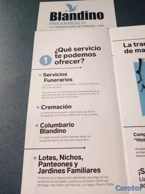 negocios en venta - Planes Pre-arreglo Blandino – Evita preocupaciones a tu familia 4