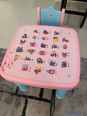juguetes - Mesa educativa y silla  3