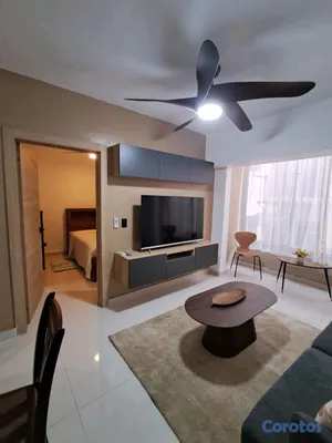 apartamentos - Gazcue Alquilo apart. amueblado una habitacion  3