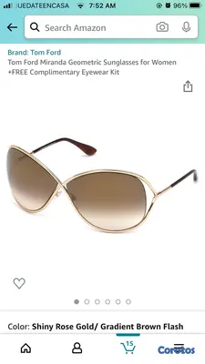 joyas, relojes y accesorios - Lentes sol Tom Ford  4