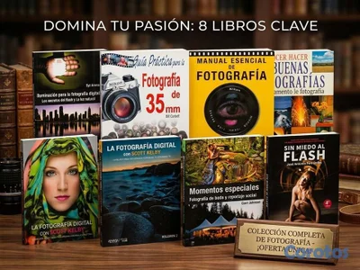 📷 Colección de 8 Libros para Fotógrafos DOP5,000  
