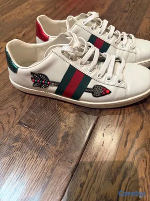 zapatos para mujer - Gucci Ace Embroided Arrow 2