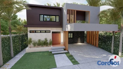 Villas en venta de 3 habitaciones con diseño moder