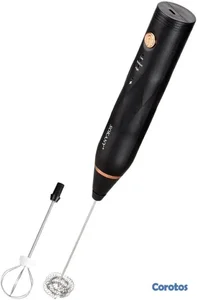 Mini batidora eléctrica recargable USB para café y
