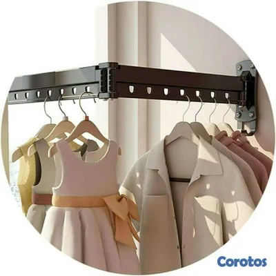 herramientas, jardines y exterior - GANCHO DE PERCHA FLEXIBLE - CLOTHES HANGER 2 BRAZOS GL-146 6