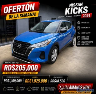 NISSAN KICKS S 2024 EN VENTA