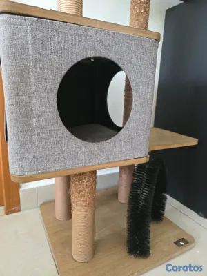 animales y mascotas - CASITA DE GATOS DE TRES NIVELES 3