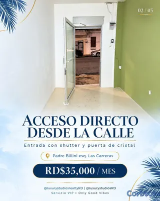 oficinas y locales comerciales - local comercial en la padre billini cerca de la Zona Colonial  3