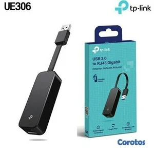 Adaptador de red USB 3.0 a RJ45 Gigabit EthernetUE306 impuestos no incluidos 