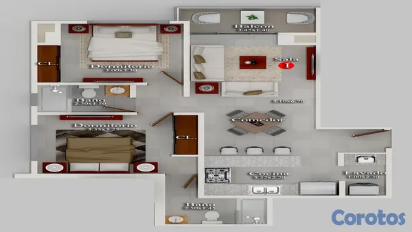 apartamentos - En Venta Apartamentos en la Julia de 1 y 2 habitaciones 10