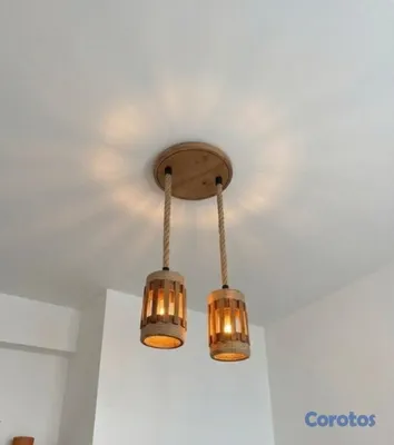 decoración y accesorios - Lámparas e iluminación, para sus galerias, terrazas, salas y mas 4