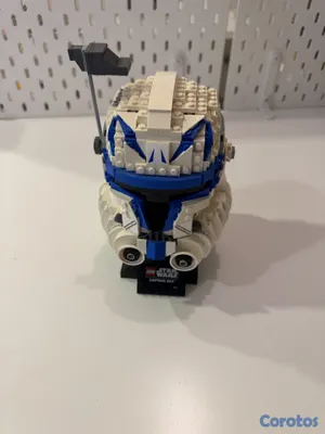 juguetes - Casco LEGO Star Wars Capitán Rex (75349) armado, d 5