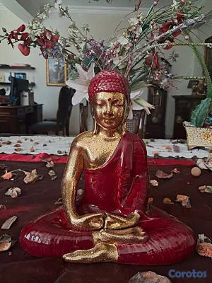 arte y antigüedades - Escultura de un Buda contemplativo 2