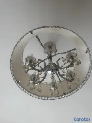 decoración y accesorios - Elegante juego de 3 lámparas de techo 4