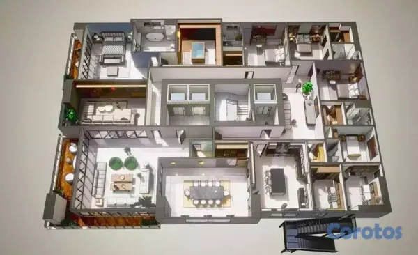 apartamentos - Torre De Lujo En La Av. Anacaona, 1 Apartamento Por Piso, 37 Niv. 4 Habs 6