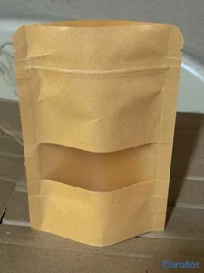 bolsas tipo pouch de papel kraft 