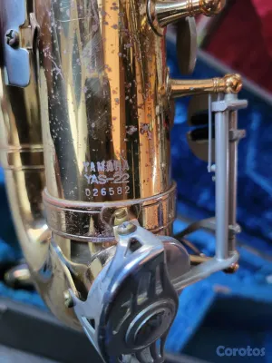instrumentos musicales - saxofón alto usado - Buen sonidos   2