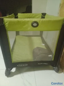 Vendo un corral color verde, usado está venta por 