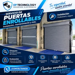 Servicio de puerta enrollable