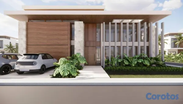 solares y terrenos - Terreno En Venta Punta Cana Village West 743m2 Con 4