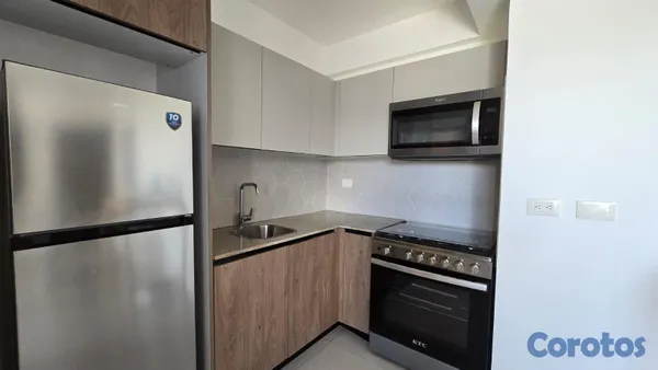 apartamentos - Apartamento de 1 Habitación en Renta Frente al HOMS | Línea Blanca 7