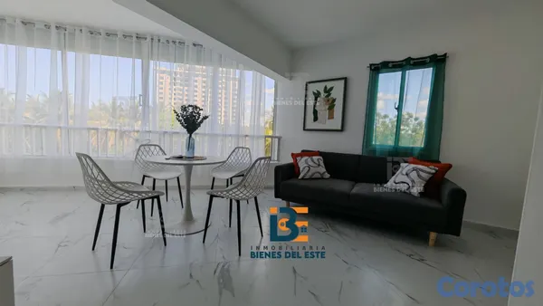 apartamentos - Se RENTA apartamento de una habitacion amueblado e 7