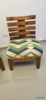 muebles y colchones - Dos butacas de caoba 2