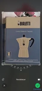 Greca Bialetti excelente calidad 
envío disponible 