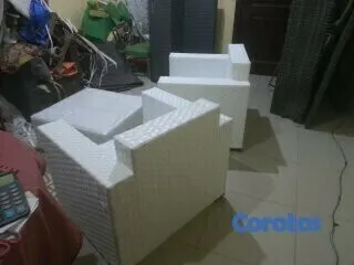 muebles y colchones - REPARACIÓN  RATTAN SINTETICO PARA EXTERIOR . - 10% de descuento . SUPER EXPECIAL 7