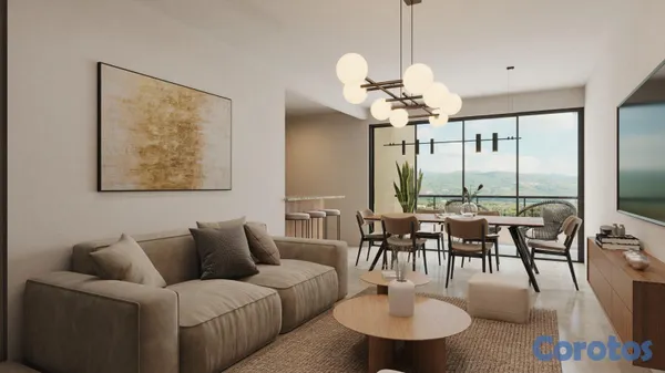 apartamentos - Apartamento en venta en Andares Residence, Jardines Del Norte, Santiago 3
