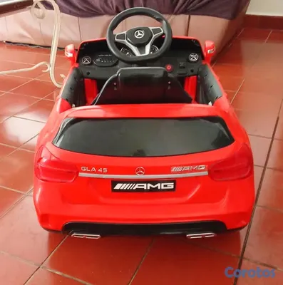 juguetes - Carro Montable - Mercedes Deportivo Eléctrico Rojo 2