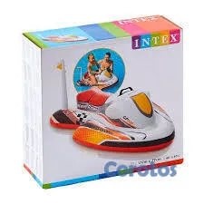 juguetes - Inflable Acuático en Forma de Jet Ski – Diversión  4