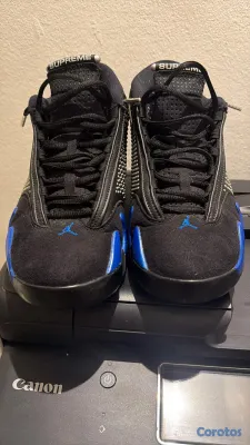 zapatos unisex - Jordan Retro 14 SUPREME Size 10 2