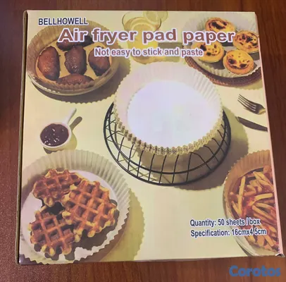 cocina - Papel para Air Fryer Desechable Resistente al Calo 3