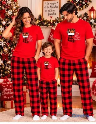 ropa para mujer - Pijamas Navideñas  5