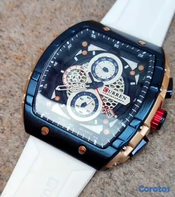 joyas, relojes y accesorios - Reloj Curren militar deportivo Cronografo fechero  5